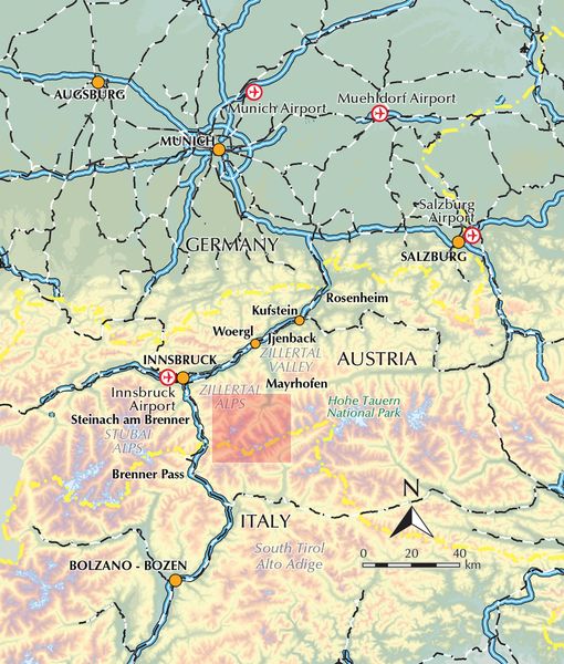 Produktbild: Trekking in Austria's Zillertal Alps