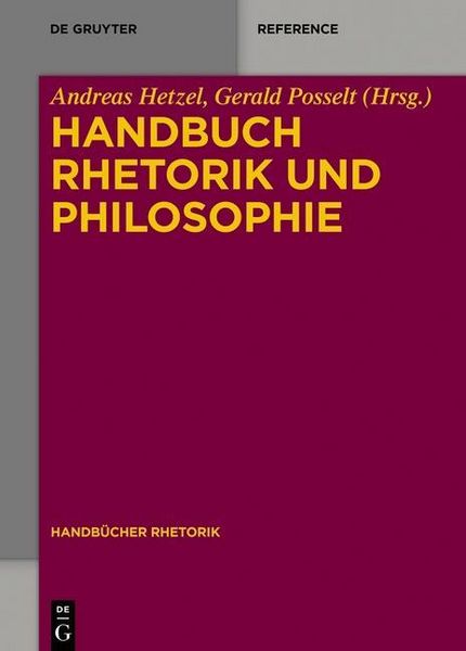 Produktbild: Handbuch Rhetorik und Philosophie