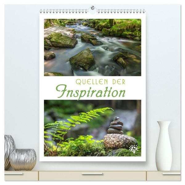 Produktbild: Quellen der Inspiration (hochwertiger Premium Wandkalender 2026 DIN A2 hoch), Kunstdruck in Hochglanz