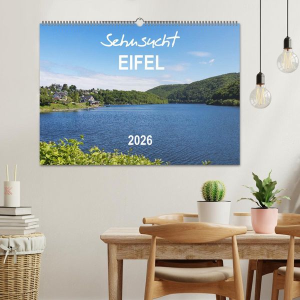 Produktbild: Eifel Sehnsucht (Wandkalender 2026 DIN A2 quer), CALVENDO Monatskalender