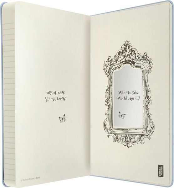 Produktbild: Moleskine Alice im Wunderland 12 Monate Tageskalender 2027, L/A5, 1 Tag = 1 Seite, fester Einband