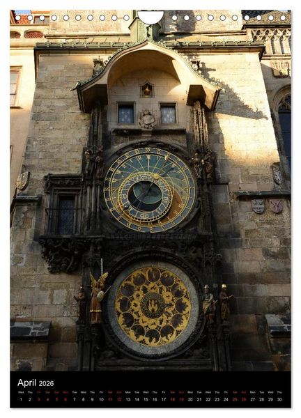 Produktbild: In Prague (Wall Calendar 2026 DIN A4 portrait), CALVENDO 12 Month Wall Calendar