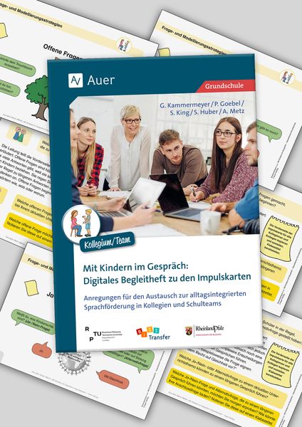 Produktbild: Mit Kindern im Gespr&auml;ch. Impulskarten GS