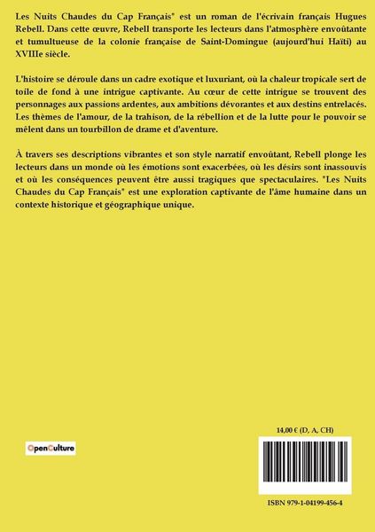 Produktbild: Les nuits chaudes du Cap fran&ccedil;ais