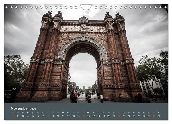 Produktbild: Barcelona - Faszinierende Architektur (Wandkalender 2026 DIN A4 quer), CALVENDO Monatskalender