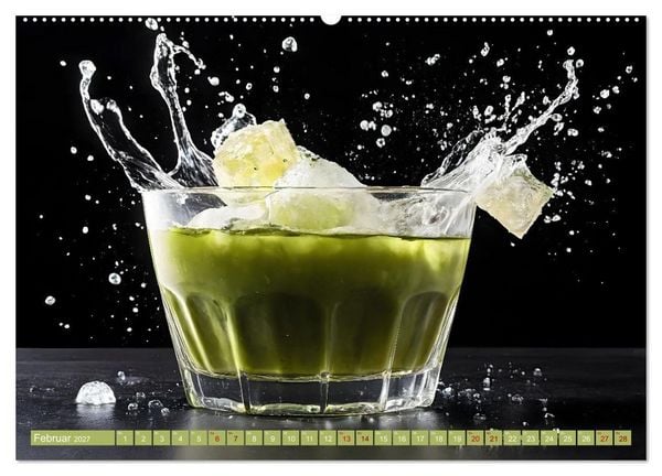 Produktbild: Lifestyle Matcha - Hot und Cool (Wandkalender 2027 DIN A2 quer), CALVENDO Monatskalender