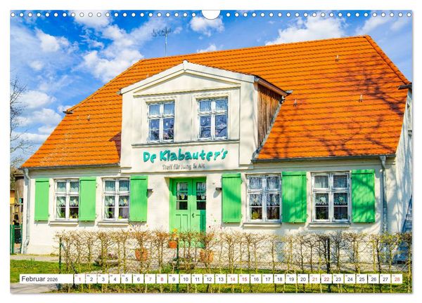 Produktbild: Wustrow Impressionen (Wandkalender 2026 DIN A3 quer), CALVENDO Monatskalender