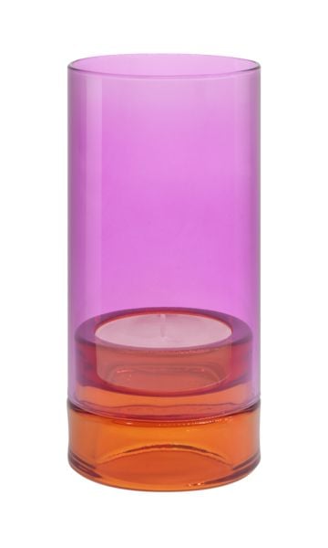 Windlicht 'Lys' pink