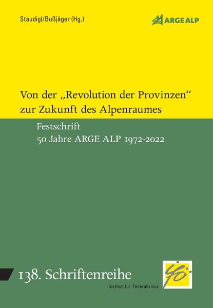 Produktbild: Von der Revolution der Provinz zur Zukunft des Alpenraumes