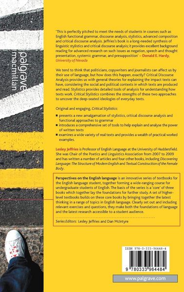 Produktbild: Critical Stylistics