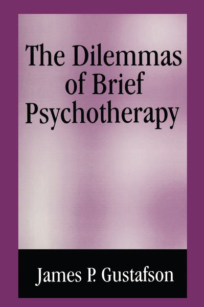 Produktbild: The Dilemmas of Brief Psychotherapy
