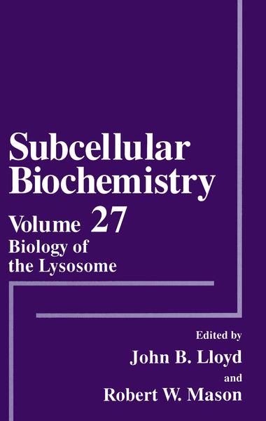 Produktbild: Biology of the Lysosome