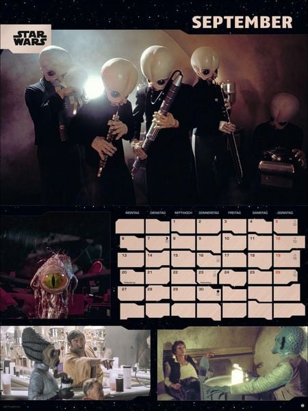 Produktbild: Star Wars Broschur XL Kalender 2027