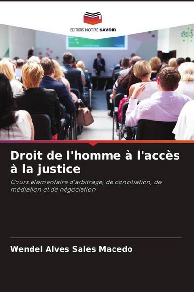 Produktbild: Droit de l'homme &agrave; l'acc&egrave;s &agrave; la justice