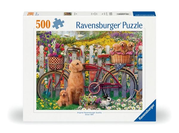 Produktbild: Erwachsenenpuzzle 500 Teile - Ausflug ins Gr&uuml;ne