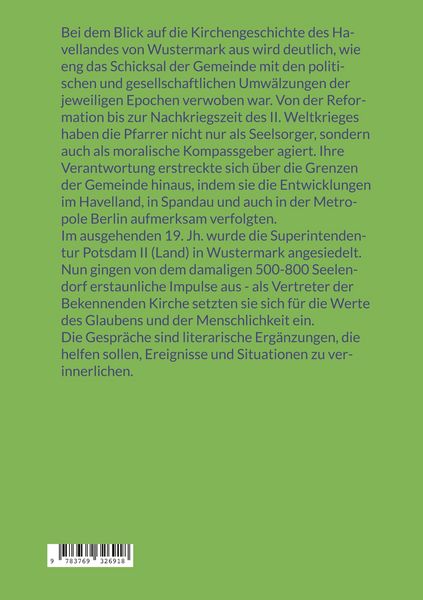 Produktbild: M&auml;nnergespr&auml;che in Wustermark