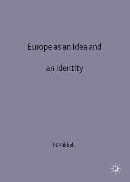Produktbild: Europe as an Idea and an Identity