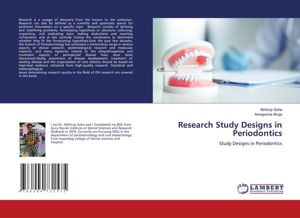 Produktbild: Research Study Designs in Periodontics