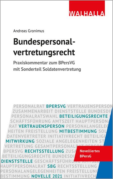 Produktbild: Bundespersonalvertretungsrecht