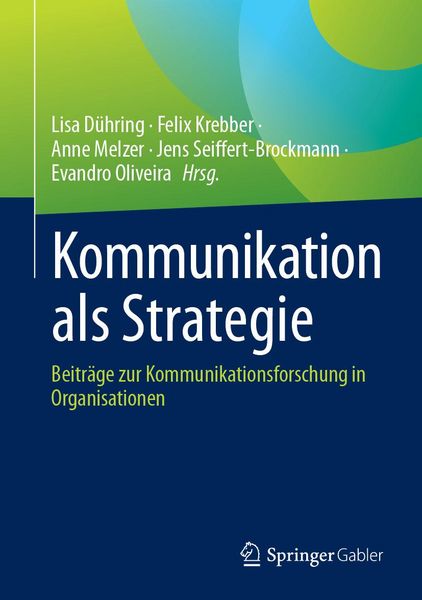 Produktbild: Kommunikation als Strategie