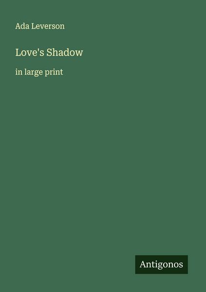 Produktbild: Love's Shadow