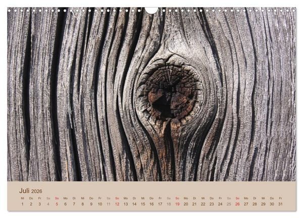 Produktbild: Farben des Holzes (Wandkalender 2026 DIN A3 quer), CALVENDO Monatskalender