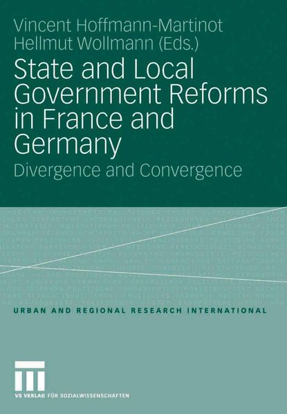 Produktbild: State and Local Government Reforms in France and Germany