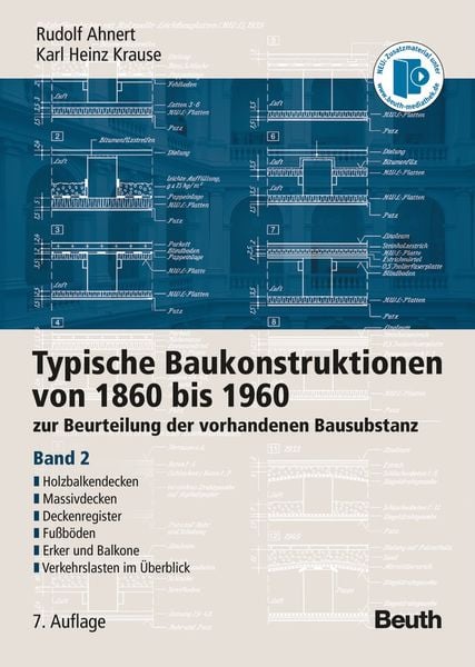 Produktbild: Typische Baukonstruktionen von 1860 bis 1960