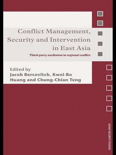 Produktbild: Conflict Management, Security and Intervention in East Asia