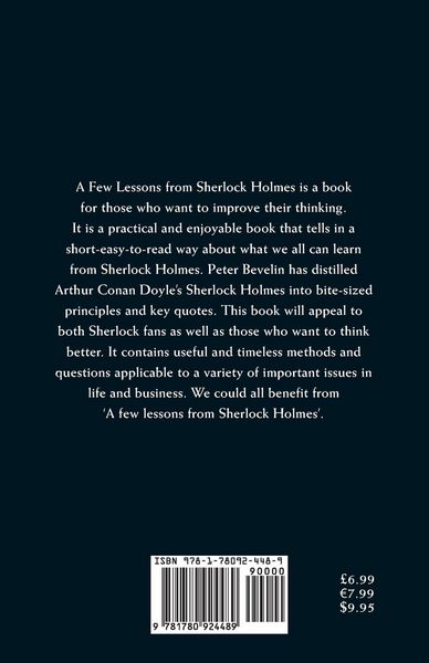 Produktbild: A Few Lessons from Sherlock Holmes