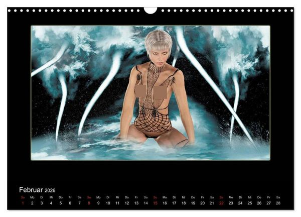 Produktbild: Digital Woman (Wandkalender 2026 DIN A3 quer), CALVENDO Monatskalender