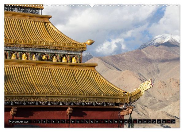 Produktbild: Buddhistisches Klein-Tibet (hochwertiger Premium Wandkalender 2026 DIN A2 quer), Kunstdruck in Hochglanz