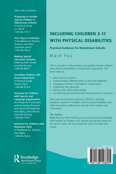 Produktbild: Including Children 3-11 With Physical Disabilities