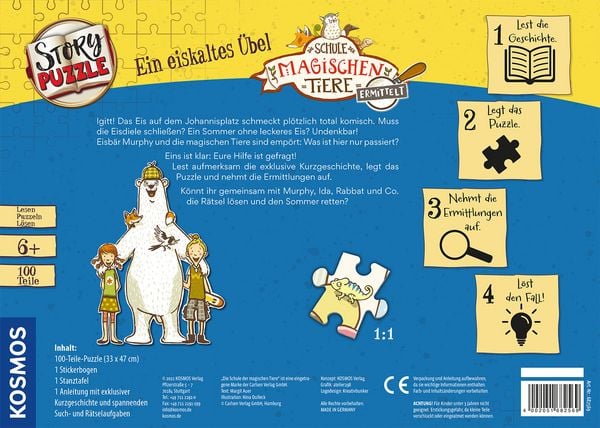 Produktbild: Story-Puzzle Die Schule der magischen Tiere ermittelt
