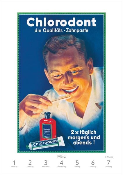 Produktbild: Alles Reklame! Wochen-Kulturkalender 2027 - 53 nostalgische Werbeplakate