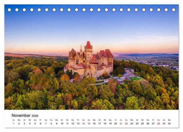 Produktbild: Das Weinviertel im wundersch&ouml;nen Nieder&ouml;sterreich. (Tischkalender 2026 DIN A5 quer), CALVENDO Monatskalender