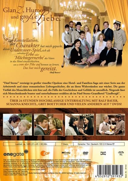 Produktbild: F&uuml;nf Sterne - Die komplette Serie [7 DVDs]