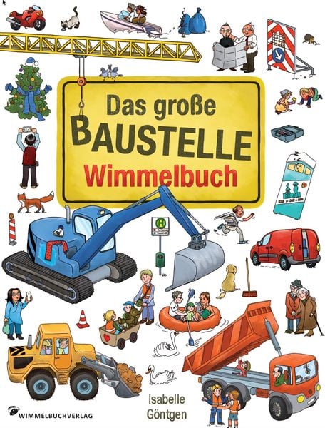 Produktbild: Das gro&szlig;e Baustelle Wimmelbuch