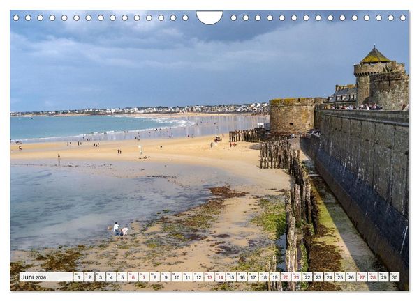 Produktbild: Frankreich - die Bretagne (Wandkalender 2026 DIN A4 quer), CALVENDO Monatskalender