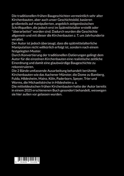 Produktbild: Fr&uuml;he Kirchenbauten in Deutschland Teil 2