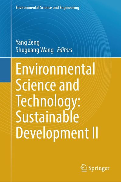 Produktbild: Environmental Science and Technology: Sustainable Development II
