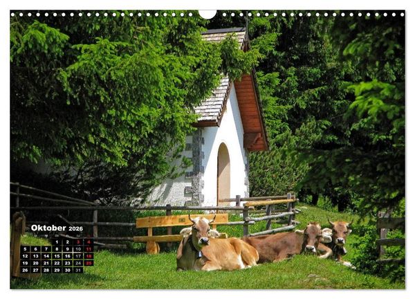 Produktbild: Unterwegs in Tirol (Wandkalender 2026 DIN A3 quer), CALVENDO Monatskalender