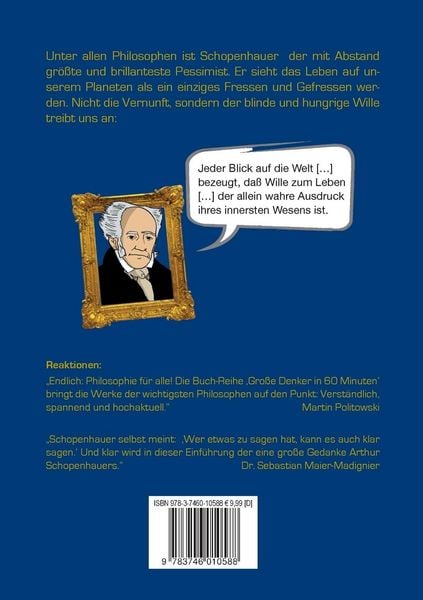 Produktbild: Schopenhauer in 60 Minuten
