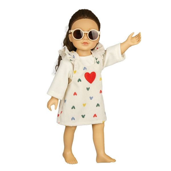Produktbild: Puppen-Sonnenbrille, beige