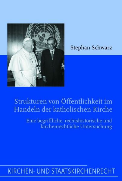 Produktbild: Strukturen von &Ouml;ffentlichkeit im Handel der katholischen Kirche