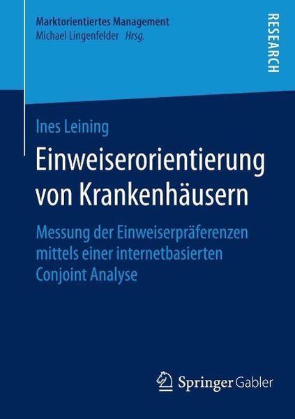 Produktbild: Einweiserorientierung von Krankenh&auml;usern