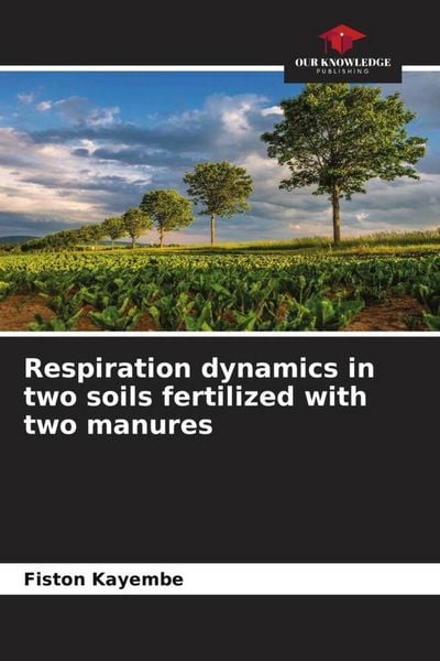 Produktbild: Respiration dynamics in two soils fertilized with two manures