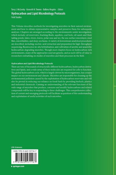 Produktbild: Hydrocarbon and Lipid Microbiology Protocols