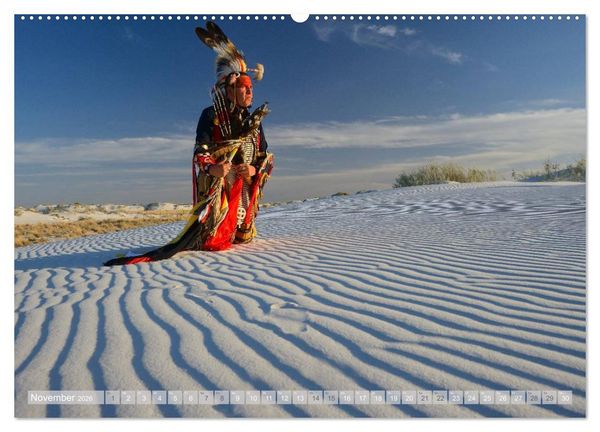 Produktbild: Magisches Indianerland (hochwertiger Premium Wandkalender 2026 DIN A2 quer), Kunstdruck in Hochglanz