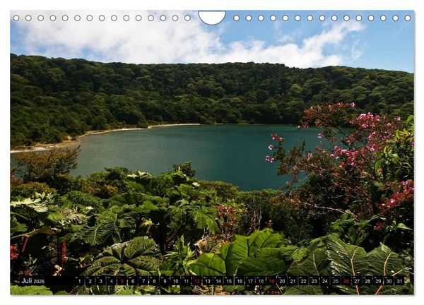 Produktbild: Costa Rica - Pure Lebensfreude (Wandkalender 2026 DIN A4 quer), CALVENDO Monatskalender